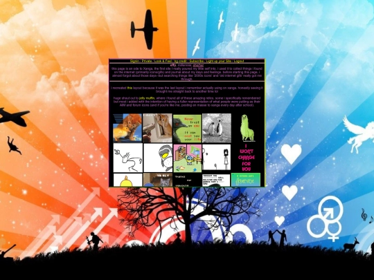 odetochildhood/tragicallyxsilent-xanga-com screenshot