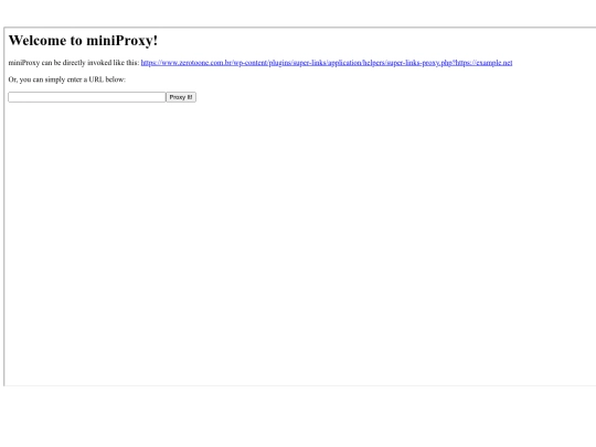 proxe screenshot