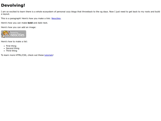 index screenshot