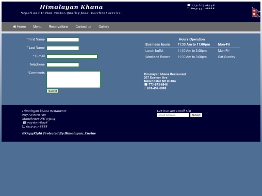 contactus screenshot