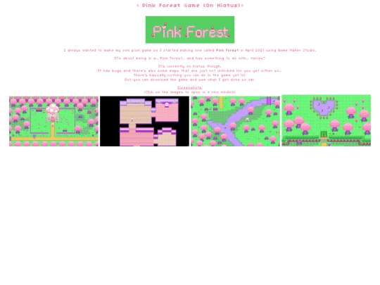 pinkforest screenshot
