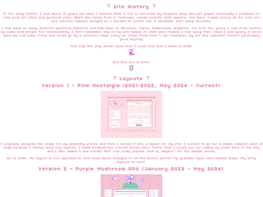 sitehistory screenshot