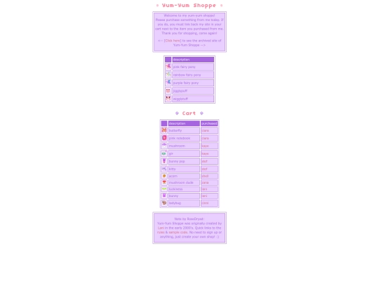 yumyumshoppe screenshot