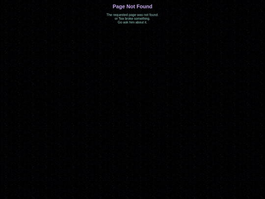 not_found screenshot