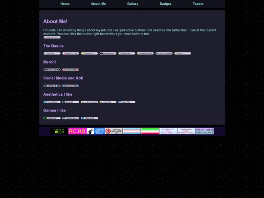 websites/aboutme screenshot