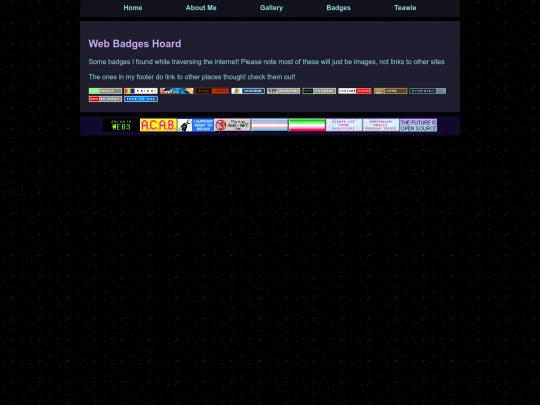 websites/badges screenshot
