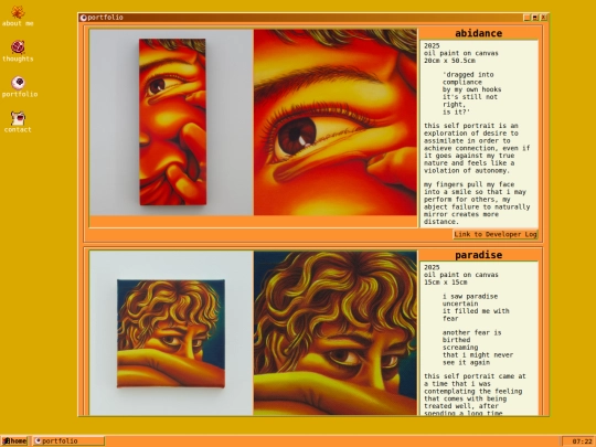 portfolio screenshot
