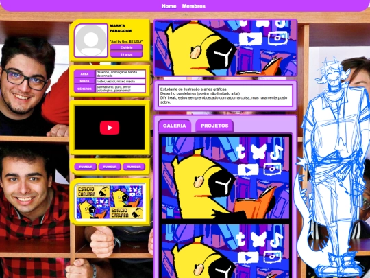 members/profiles/deafault screenshot
