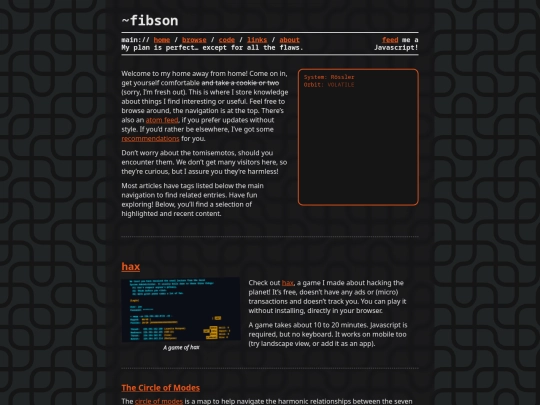 index screenshot