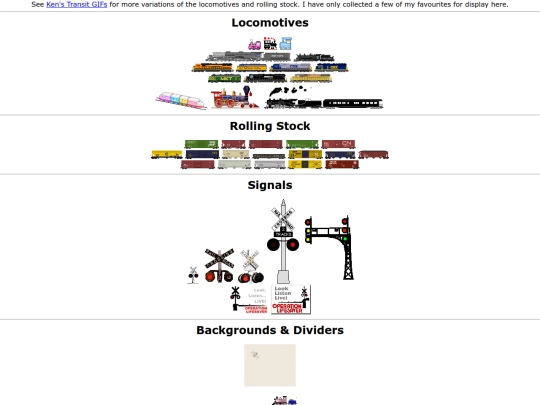 trains screenshot