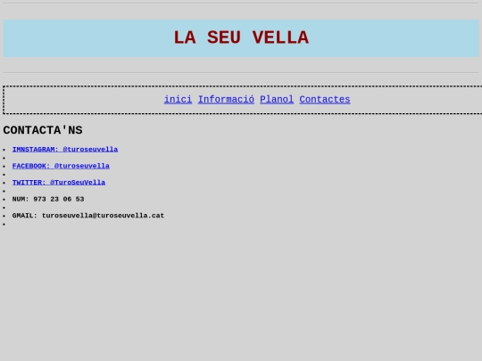 Contactes screenshot