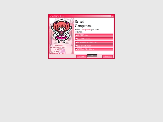 INSTALL screenshot
