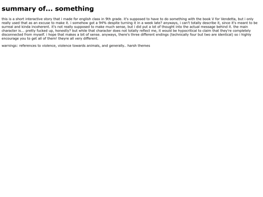 summary1 screenshot