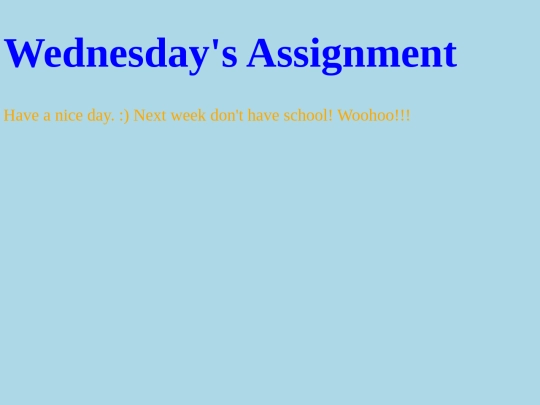 Assignment9 screenshot