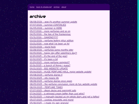 blog/info/all_posts screenshot