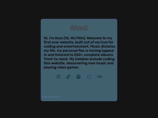 contact screenshot