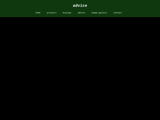 advice screenshot