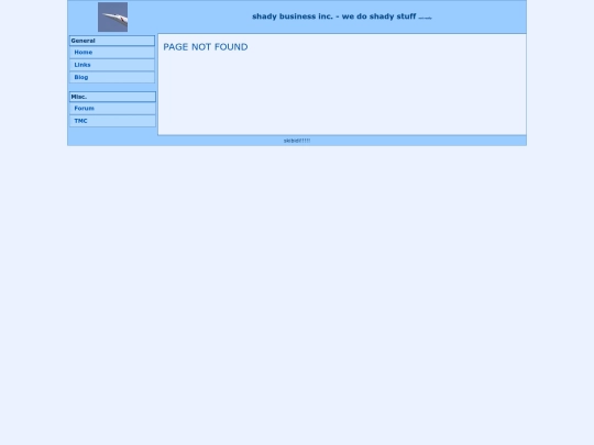 not_found screenshot