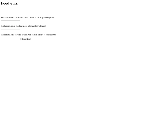quiz screenshot