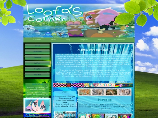 homepage screenshot