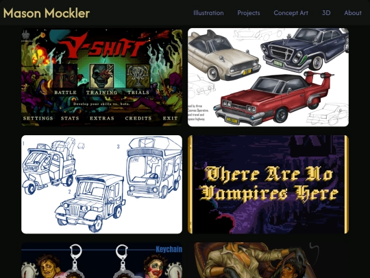 Portfolio screenshot