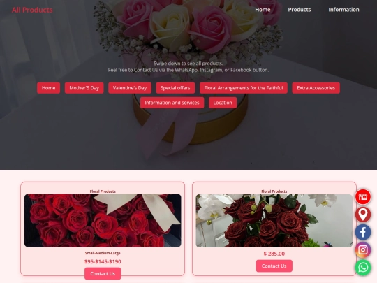 PRODUCTOS screenshot