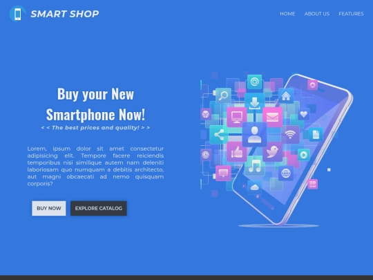 projects/landingPage screenshot