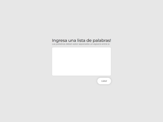 projects/ramdomWords screenshot