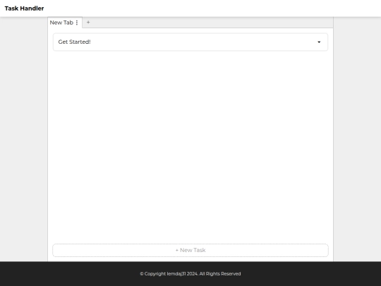 projects/taskHandler screenshot