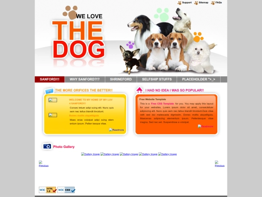 PAGES/LUVTASTIC/FO_PAGES/SANFORD/SANFORDHOME screenshot