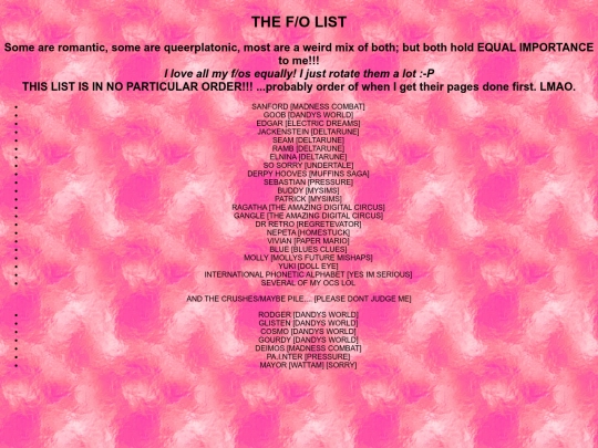 PAGES/LUVTASTIC/folist screenshot