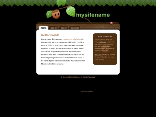 STYLES/templ8s/acorn_template_6890382 screenshot