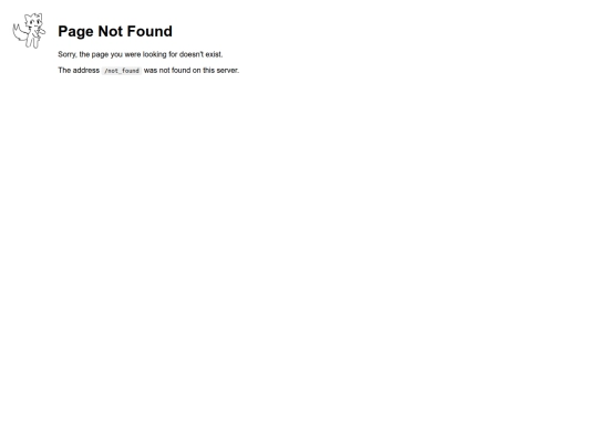 not_found screenshot