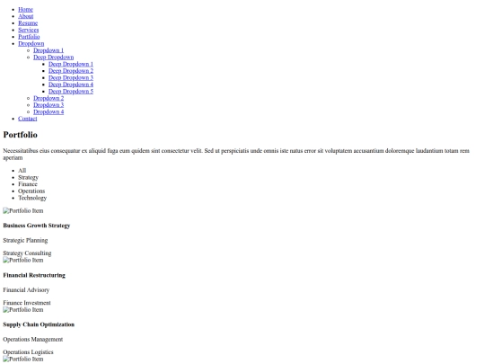 portfolio screenshot