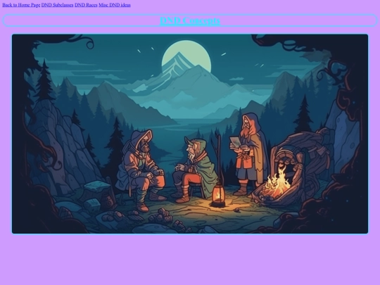 dnd-shet screenshot