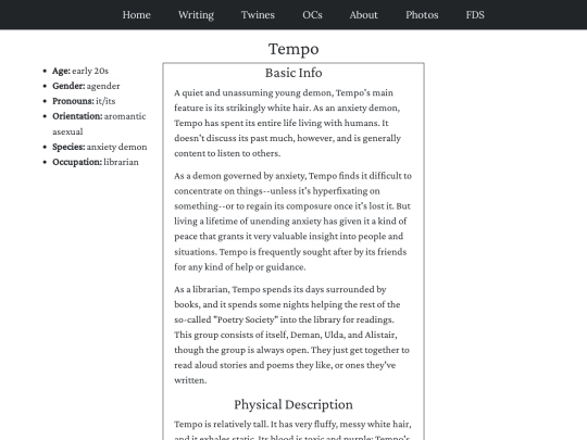ocs/tempo screenshot