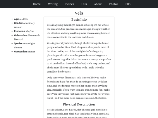ocs/vela screenshot