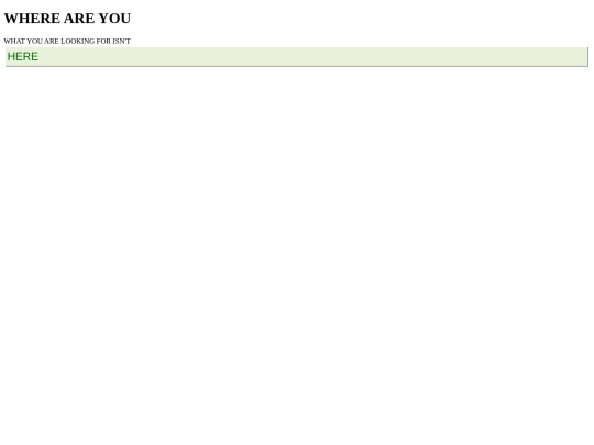 not_found screenshot