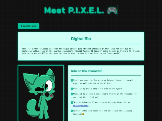 OCs/pixel screenshot