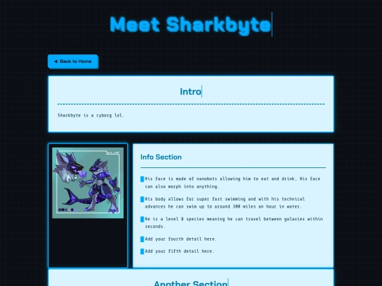 OCs/sharkbyte screenshot