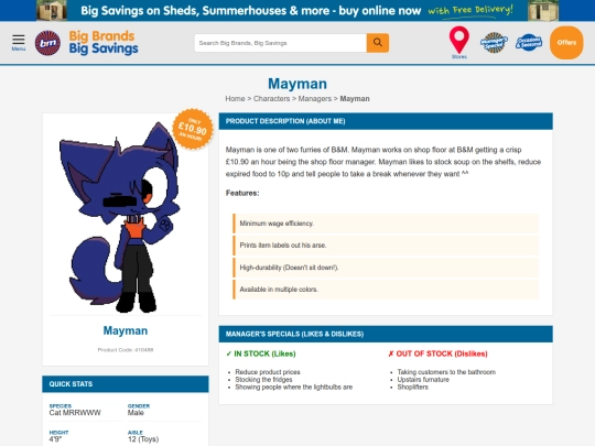 OCs/uk-furs/mayman screenshot