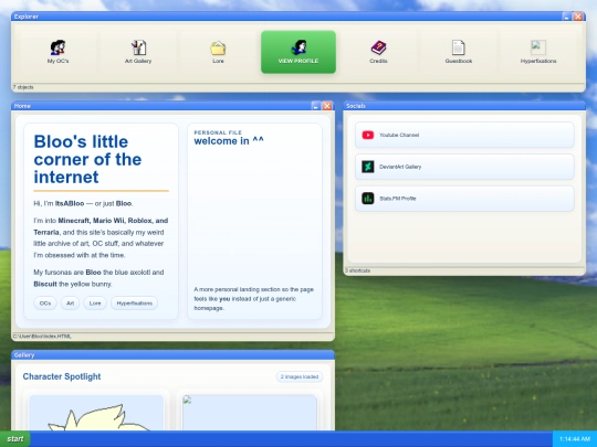 home screenshot