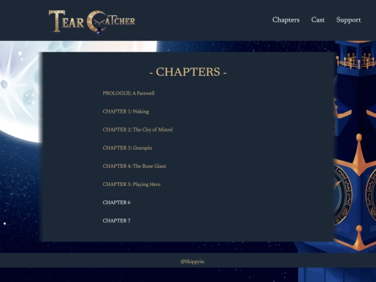 chapters screenshot