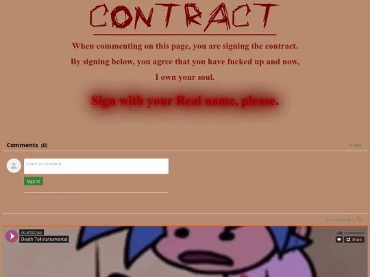 Sign screenshot