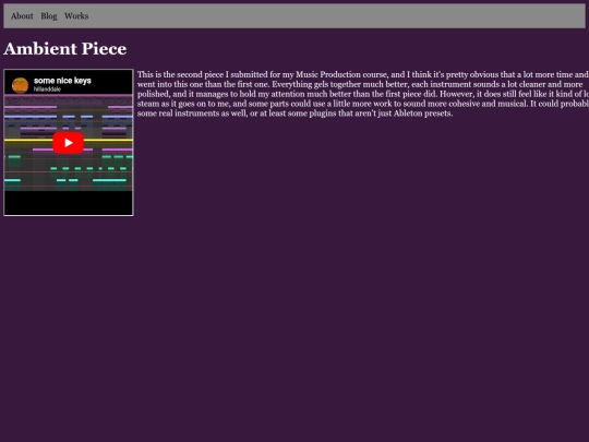 ambientpiece screenshot
