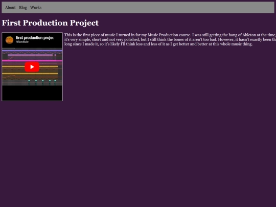firstproject screenshot