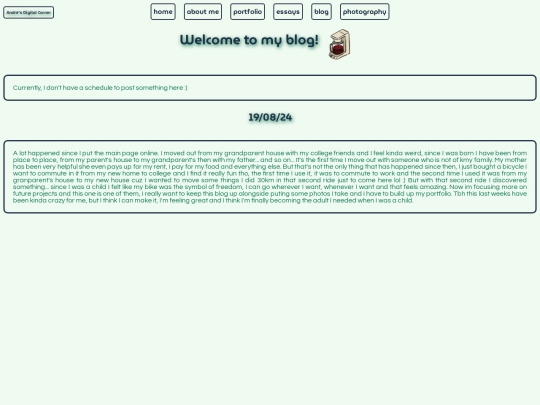 blog screenshot