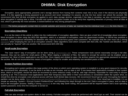 html/encryption screenshot