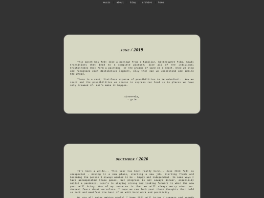 blog screenshot