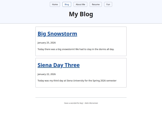 blog screenshot